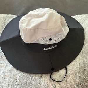 Sunshade foldable hat